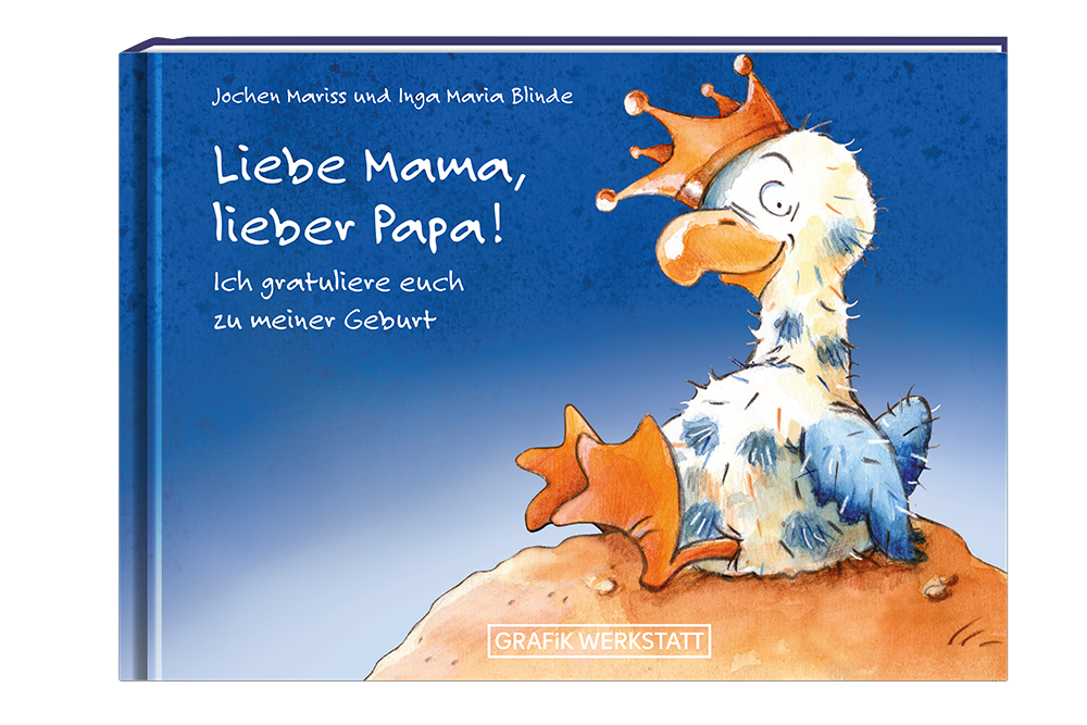 Geschenkbuch Querformat Liebe Mama, lieber Papa!