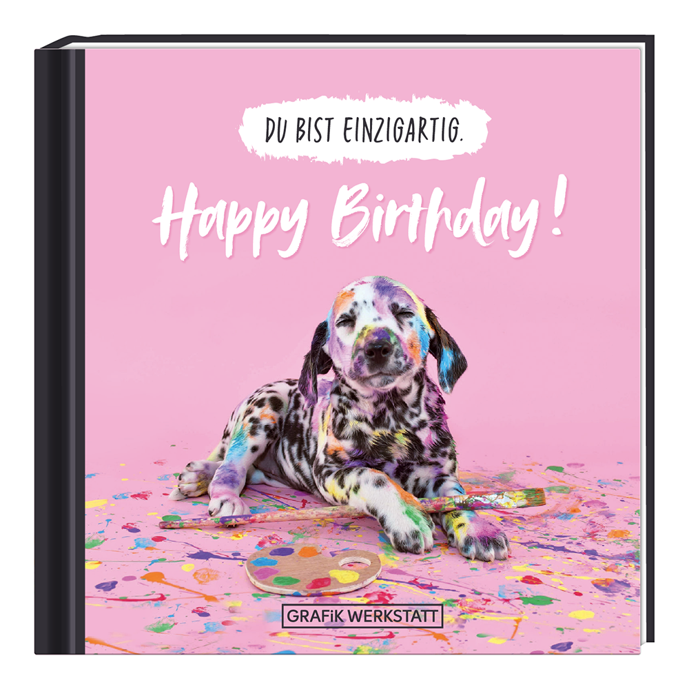 Minibuch Du bist einzigartig - Happy Birthday
