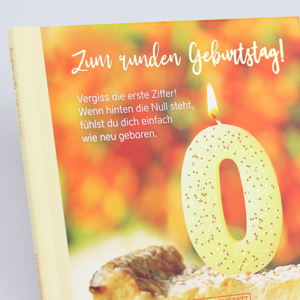 Minibuch Zum runden Geburtstag!