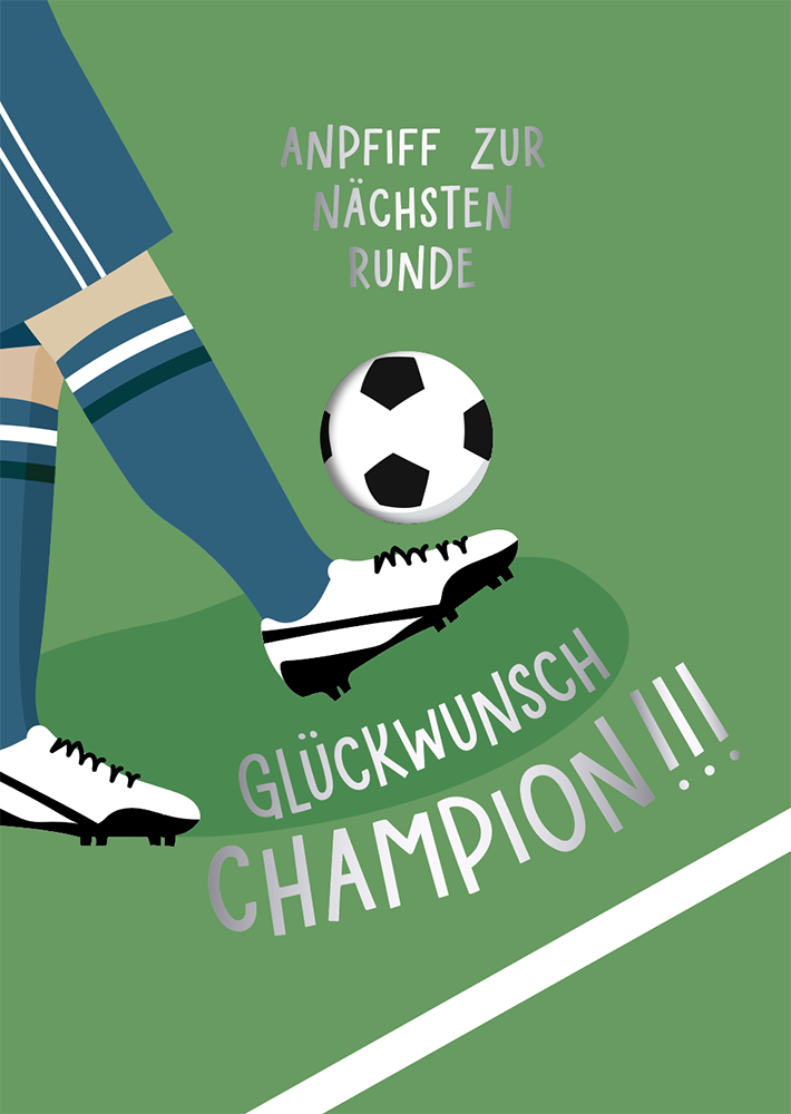 Glückwunsch Champion!!!