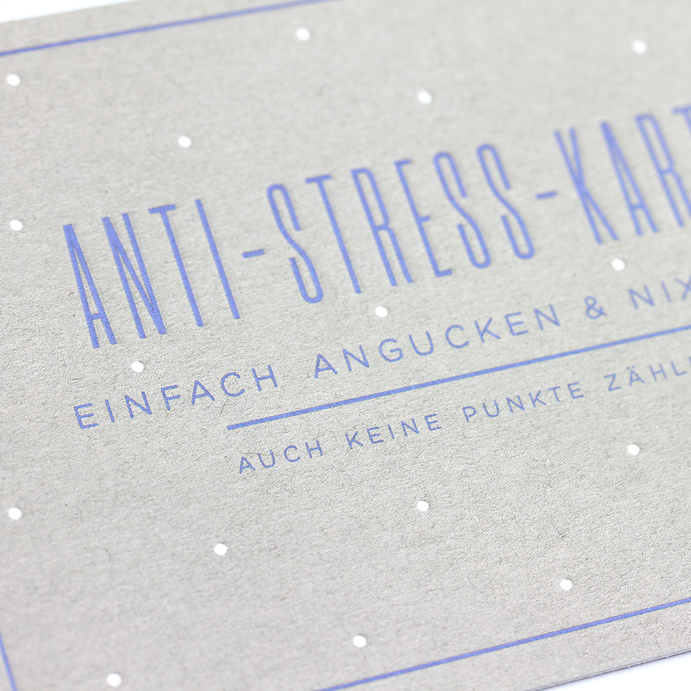 Anti-Stress-Karte