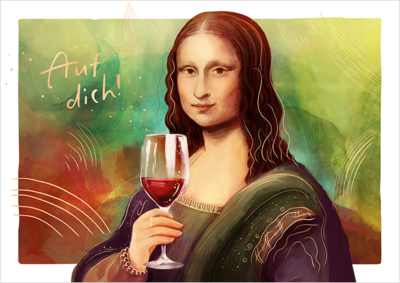 Auf dich!