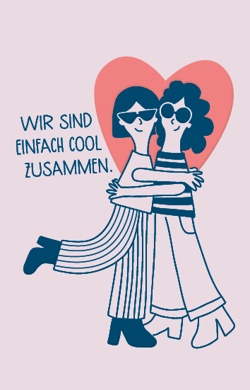 Cool zusammen...