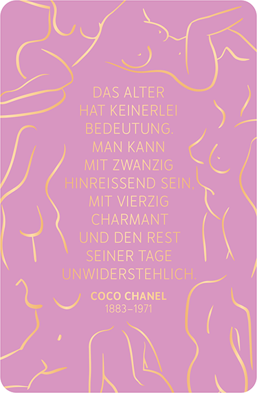 Das Alter hat keinerlei Bedeutung...