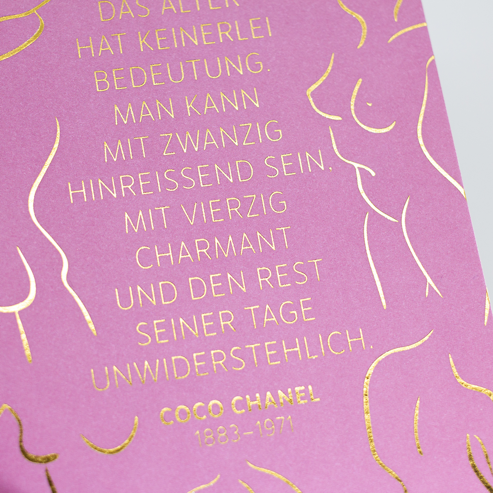 Das Alter hat keinerlei Bedeutung...