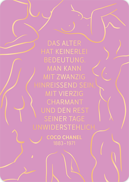 Das Alter hat keinerlei Bedeutung...