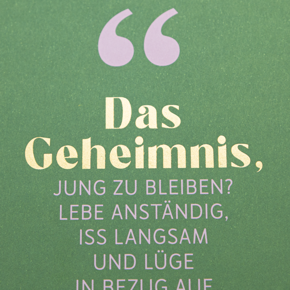 Das Geheimnis...