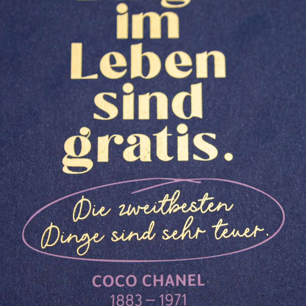 Die besten Dinge im Leben...
