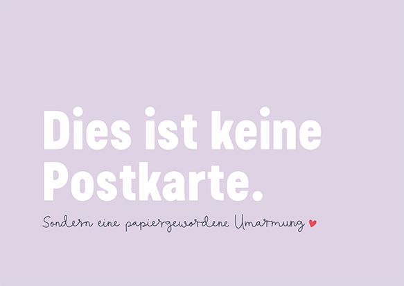 Dies ist keine Postkarte...