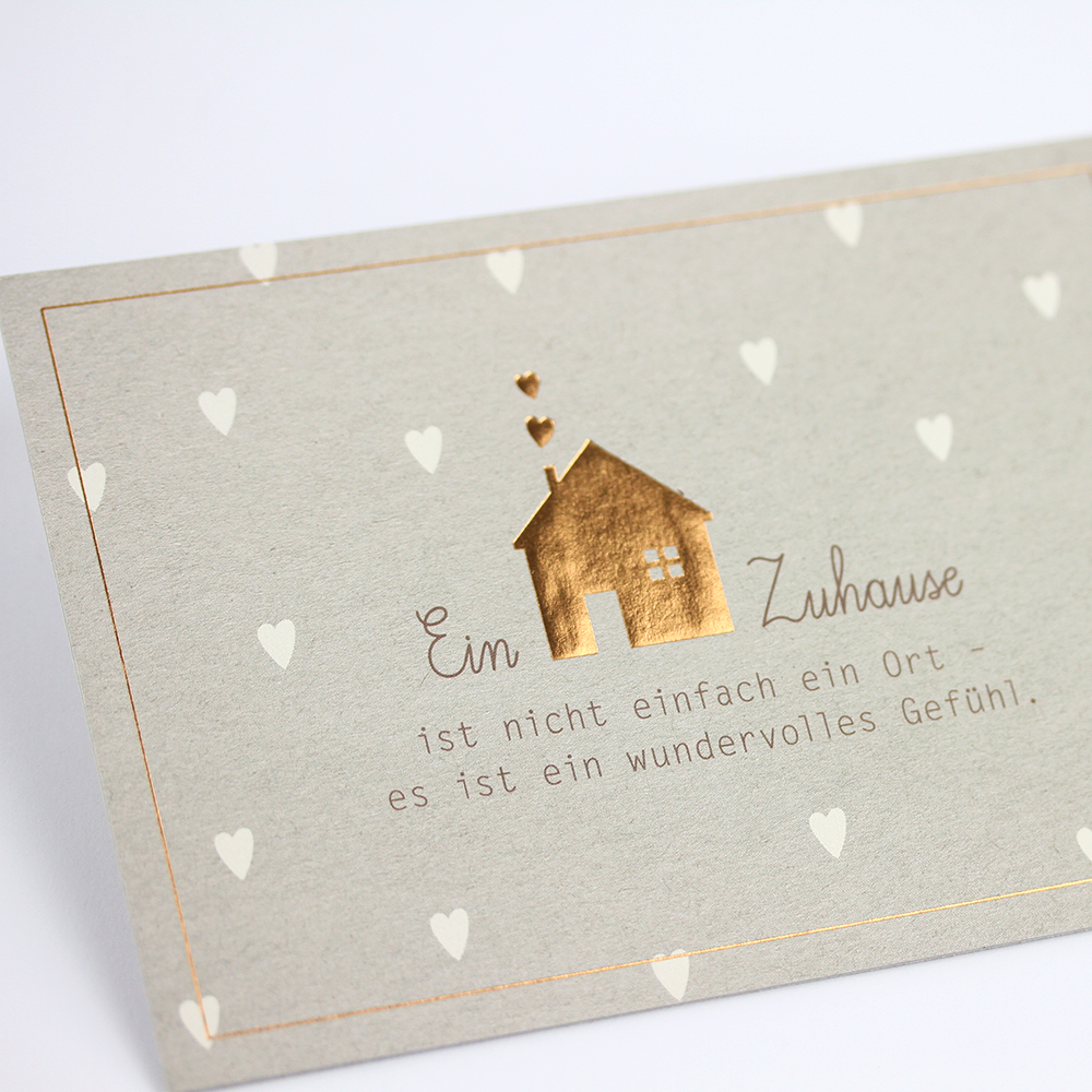 Ein Zuhause...