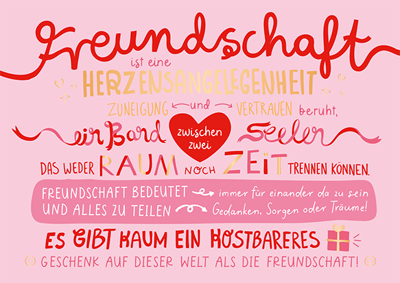 Freundschaft...