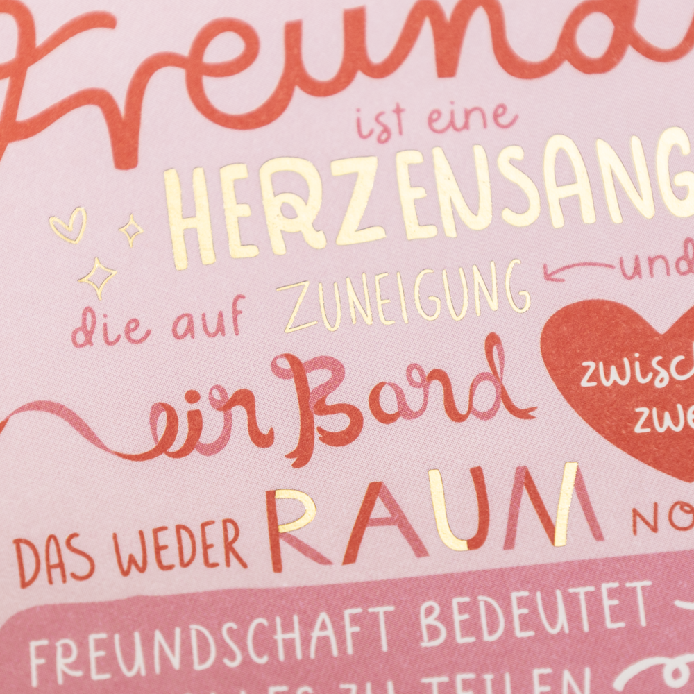 Freundschaft...
