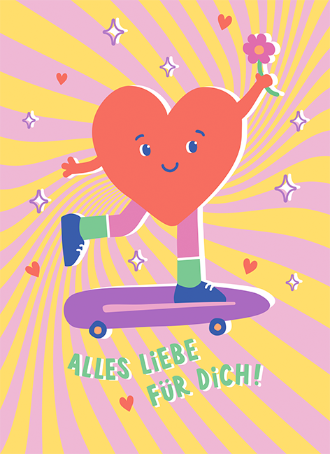 Alles Liebe für dich!