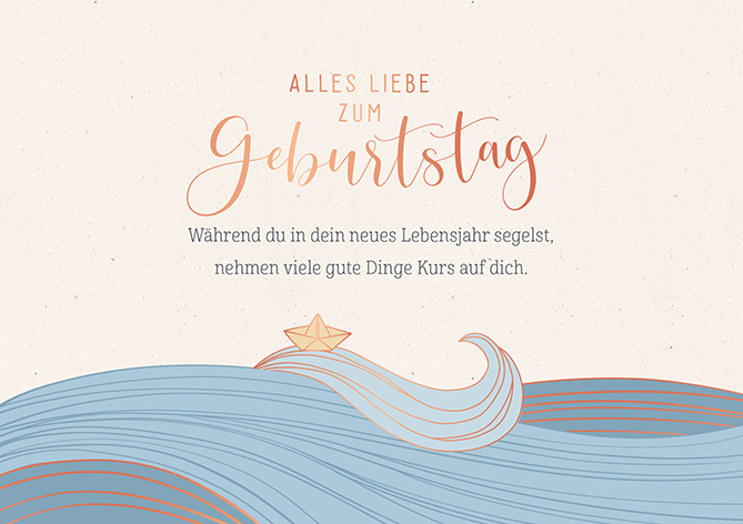 Alles Liebe zum Geburtstag...