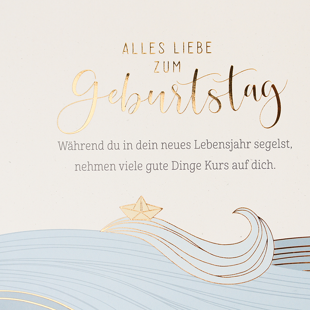 Alles Liebe zum Geburtstag...