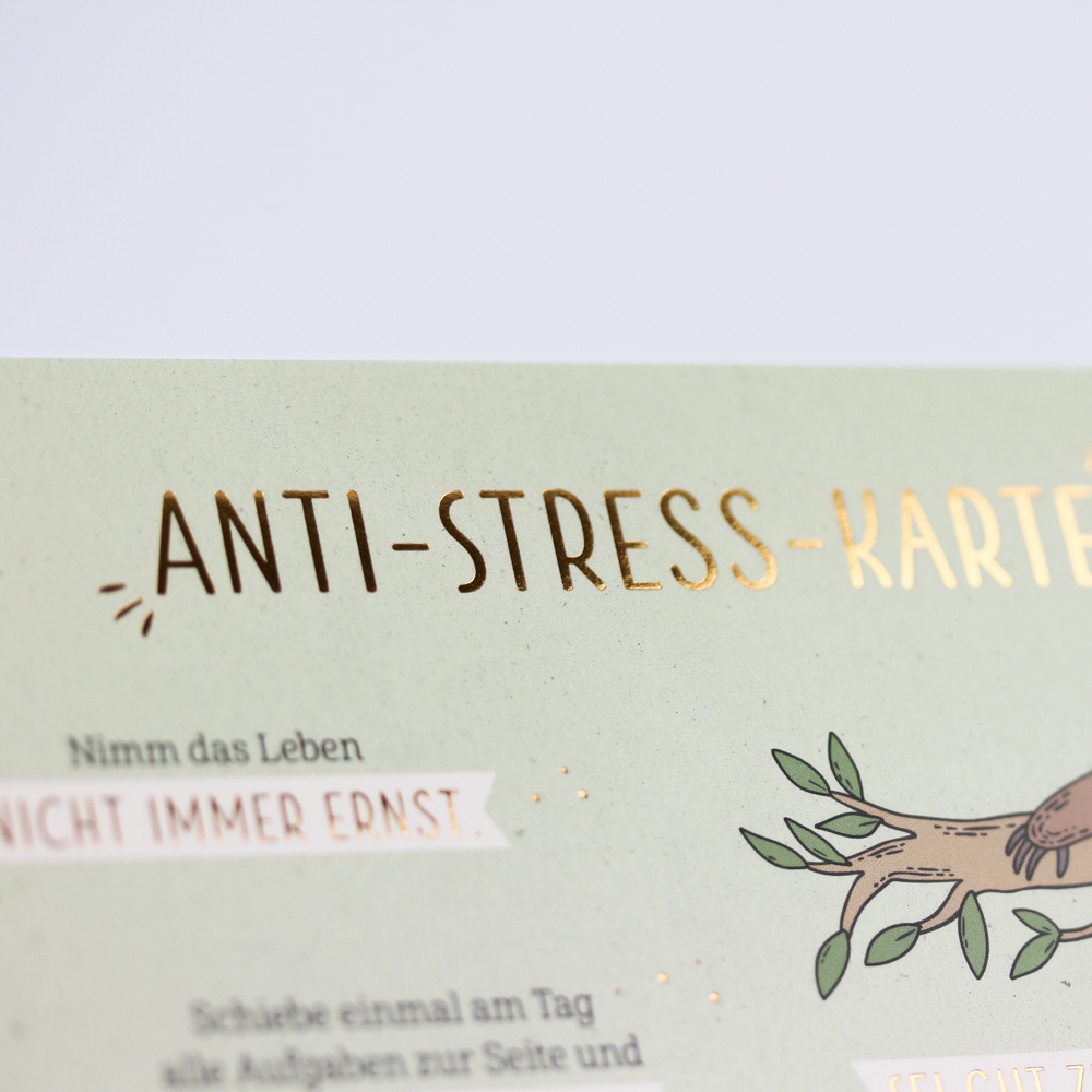 Anti-Stress-Karte