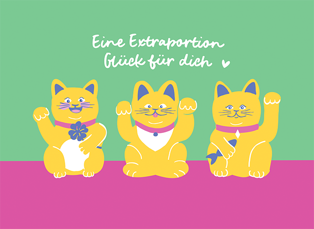 Eine Extraportion Glück für dich
