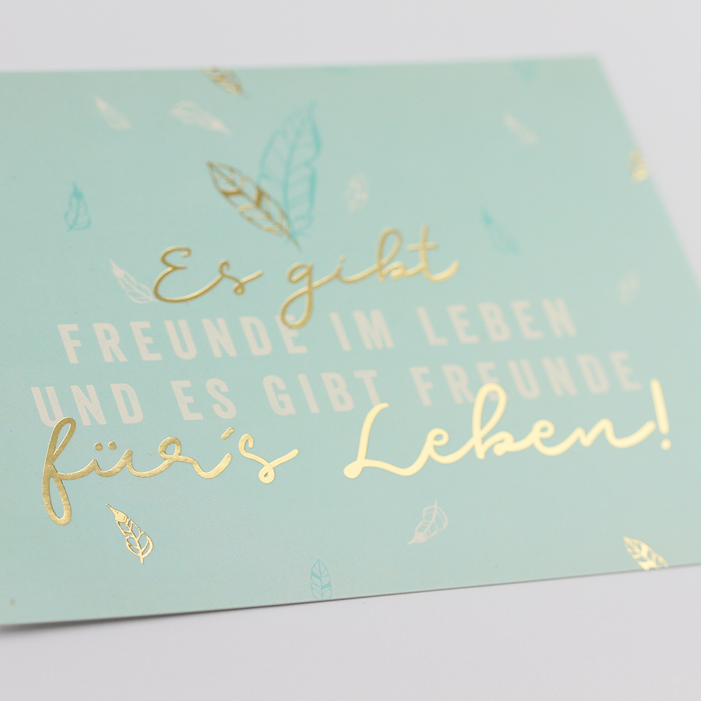 Es gibt Freunde...