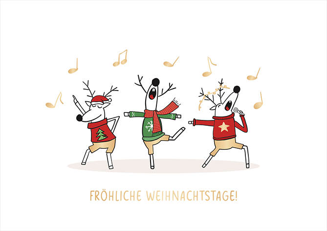 Fröhliche Weihnachtstage!