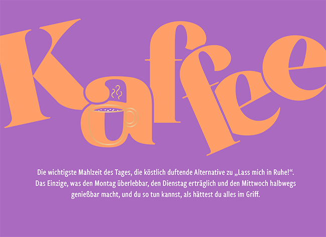 Kaffee...