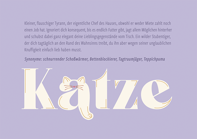 Katze...