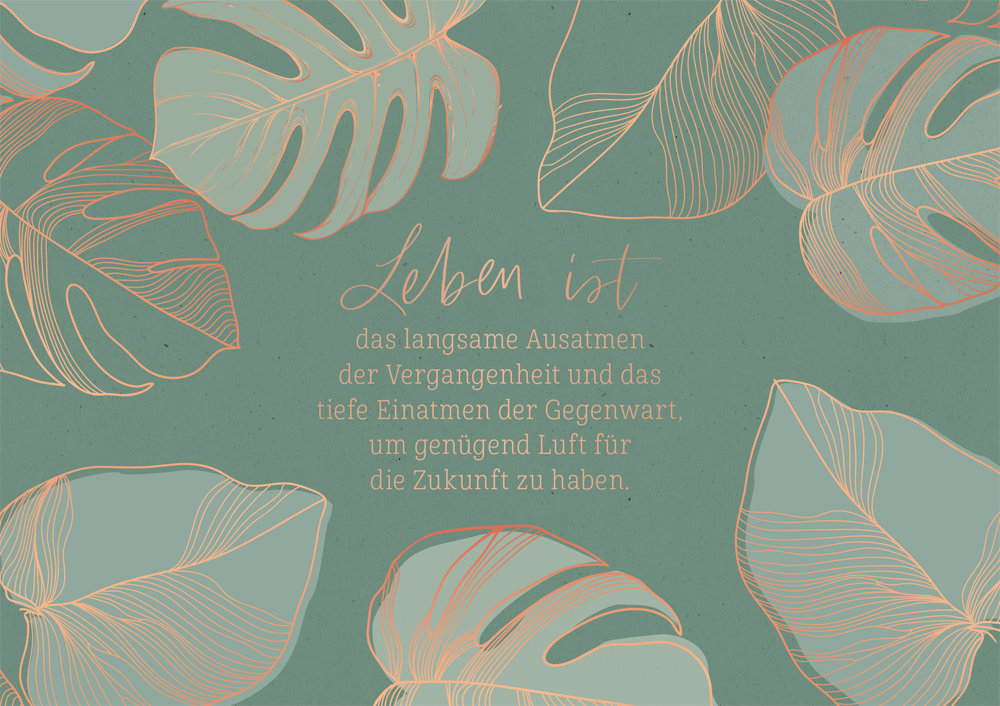 Leben ist...