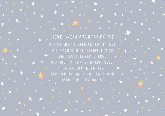 Liebe Weihnachtsgrüsse