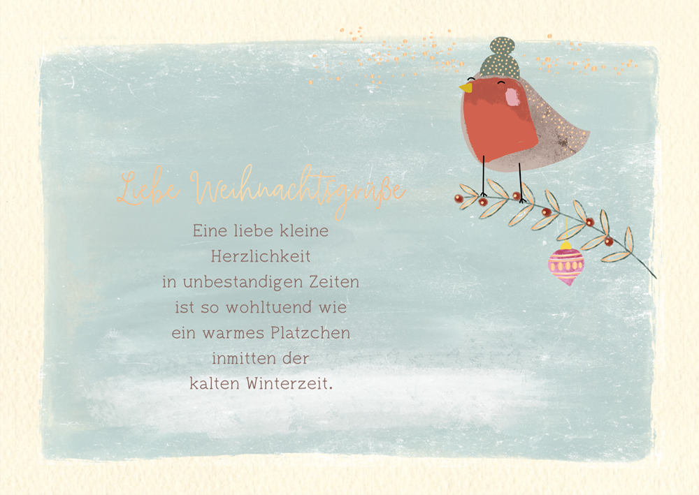 Liebe Weihnachtsgrüße