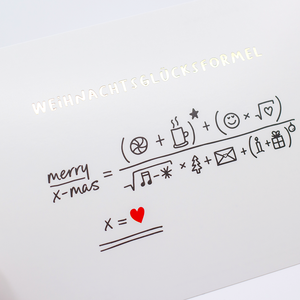 Weihnachtsformel