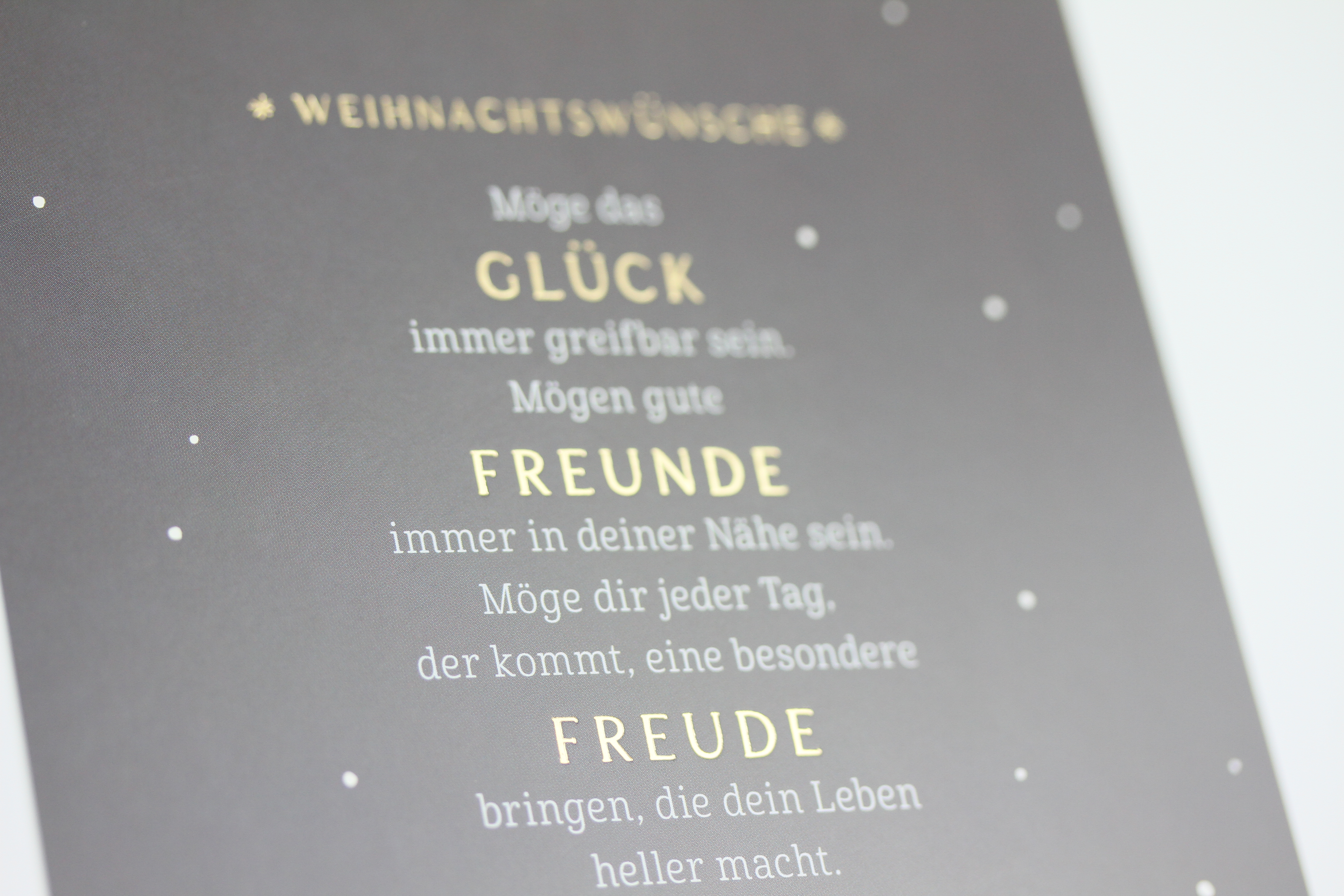 Weihnachtswünsche