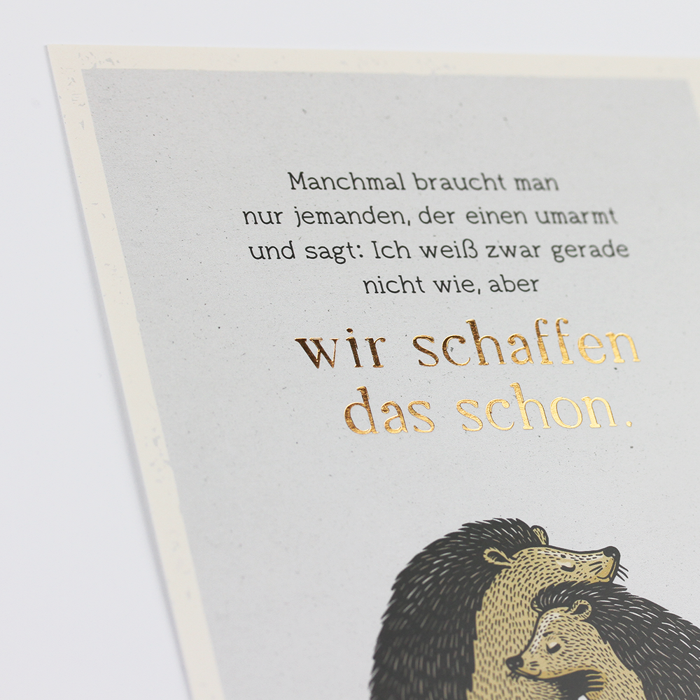 ...wir schaffen das schon.