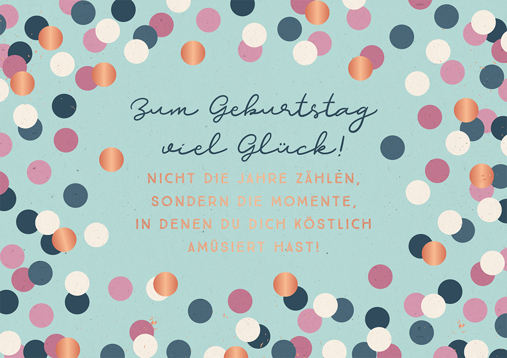 Zum Geburtstag... ️ Grafik Werkstatt