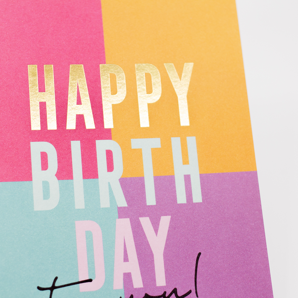 Happy Birthday to you!