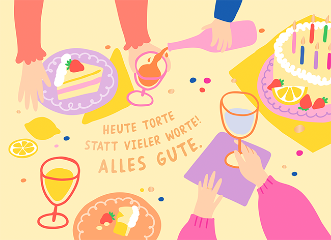 Heute Torte...
