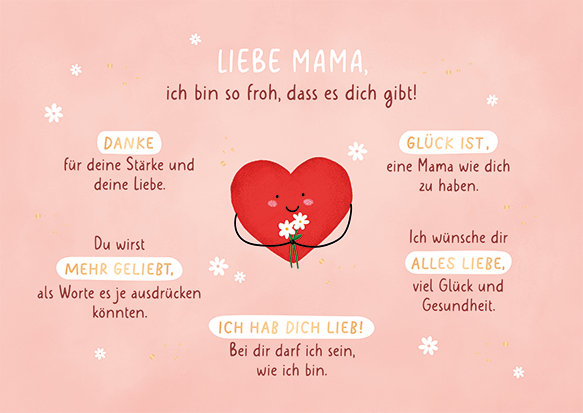 Liebe Mama...