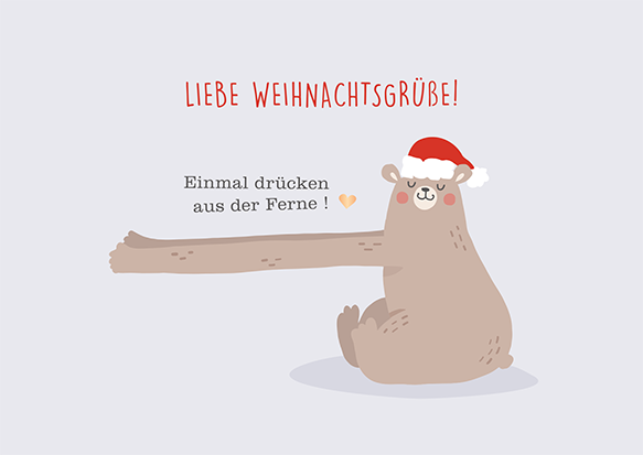 Liebe Weihnachtsgrüße!