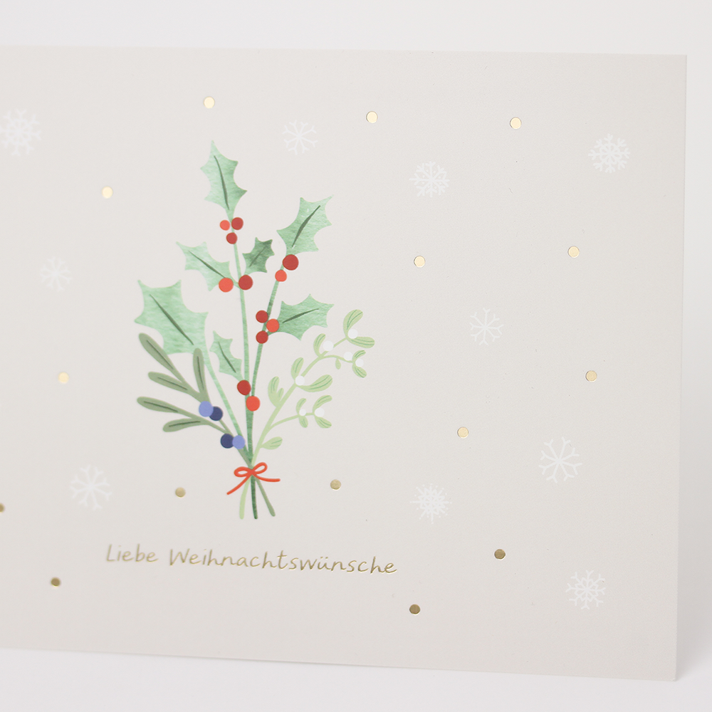 Liebe Weihnachtswünsche