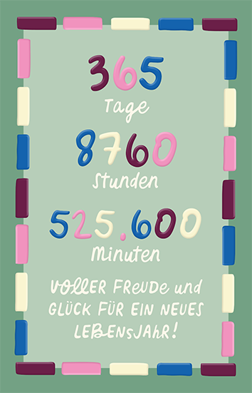 neues Lebensjahr...