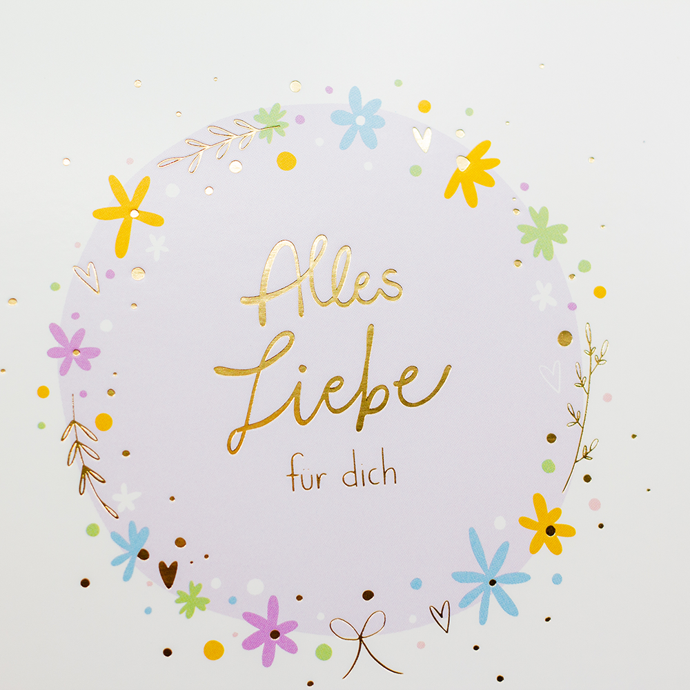 Alles Liebe für dich