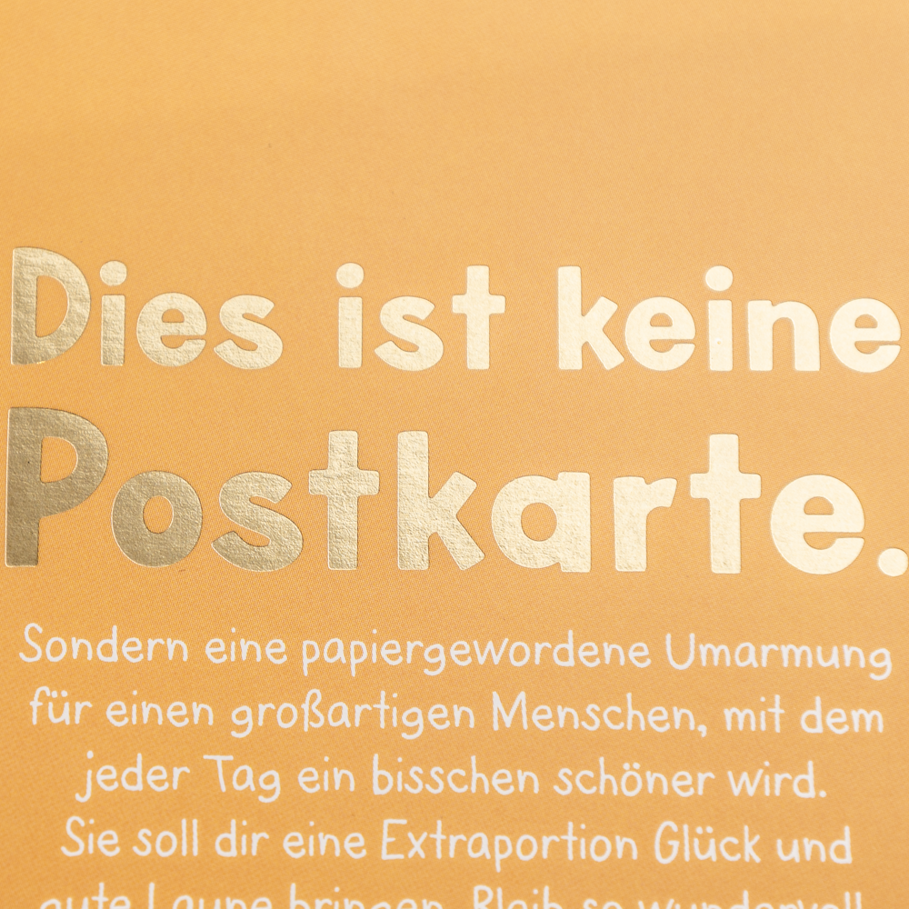 Dies ist keine Postkarte