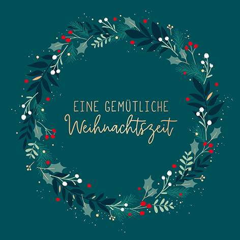 Eine gemütliche Weihnachtszeit