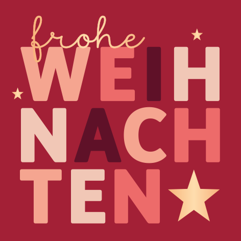 frohe Weihnachten