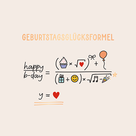 Geburtstagsformel