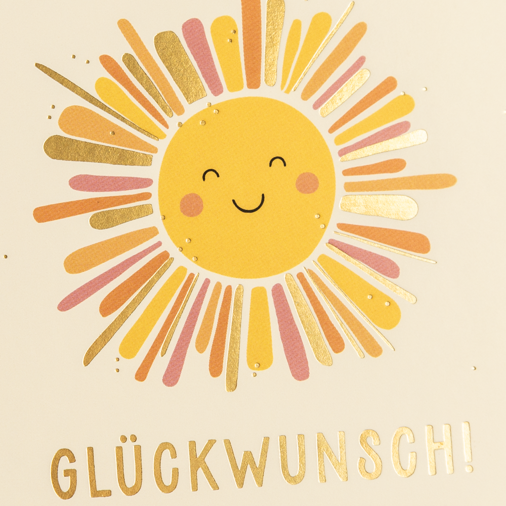 Glückwunsch...