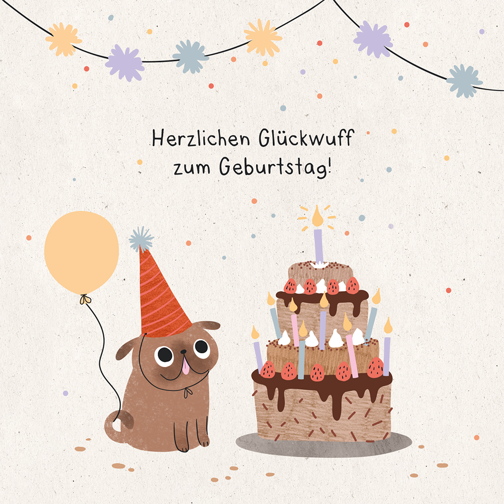Herzlichen Glückwuff...