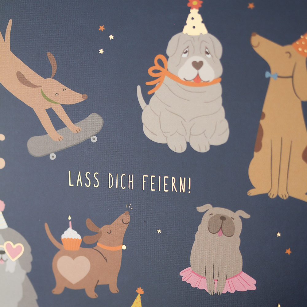 Lass dich feiern! ️ Grafik Werkstatt