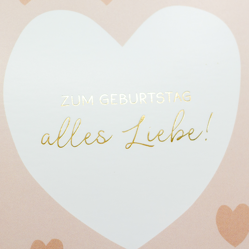 Zum Geburtstag alles Liebe!
