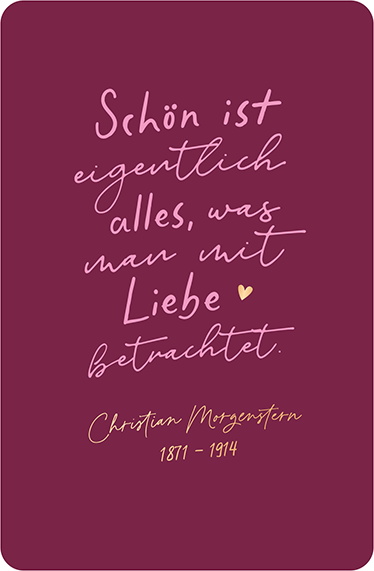 Schön...
