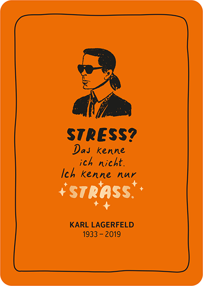 Stress? Strass.