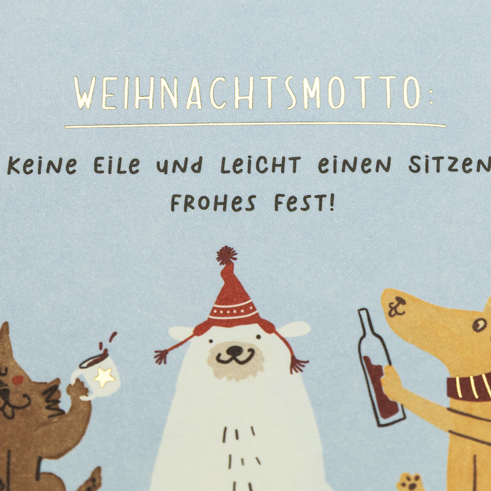 Weihnachtsmotto...
